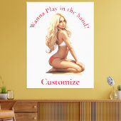 Toile Fille de plage de Bikini Thunder_Cove (Insitu(Salon))