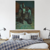 Toile Fille et cowboy (Insitu(Chambre))