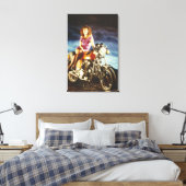 Toile Fille Et Moto (Insitu(Chambre))