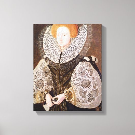 Toile Fille inconnue, 20 ans, 1587 (Recto)