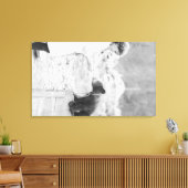 Toile Fille Jouer avec Bear Cub dans Seward 2 (Insitu(Salon))