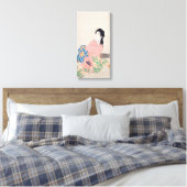 Toile Fille Miyuki (élégante dame japonaise, art asiatiq (Insitu(Chambre))