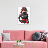 Toile Fille Ninja (Insitu(Salon))
