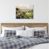 Toile Fille perdue dans la pensée (par H.A. Brendekilde) (Insitu(Chambre))