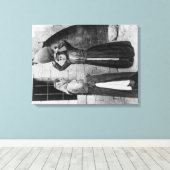 Toile Filles chrétiennes avec Jug d'eau à Nazareth (Insitu (Plancher de Bois))