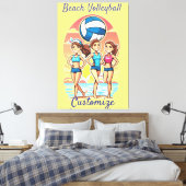 Toile Filles de beach volley Thunder_Cove (Insitu(Chambre))