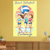 Toile Filles de beach volley Thunder_Cove (Insitu(Salon))