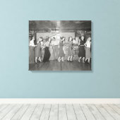 Toile Filles Night Out, 1938 (Insitu (Plancher de Bois))