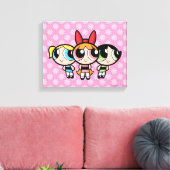 Toile Filles Powerpuff : Sucre, épices et tout Nice (Insitu(Salon))