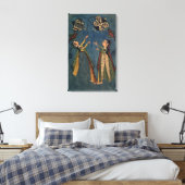 Toile Filles volant des cerfs-volants, Kulu peinture fol (Insitu(Chambre))