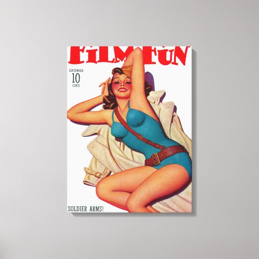 Toile Film Fun Magazine Couverture 10 (Recto)