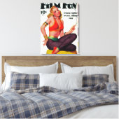 Toile Film Fun Magazine Couverture 11 (Insitu(Chambre))