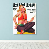 Toile Film Fun Magazine Couverture 11 (Insitu (Plancher de Bois))