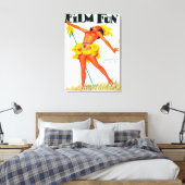 Toile Film Fun Magazine Couverture 6 (Insitu(Chambre))