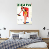 Toile Film Fun Magazine Couverture 8 (Insitu(Chambre))