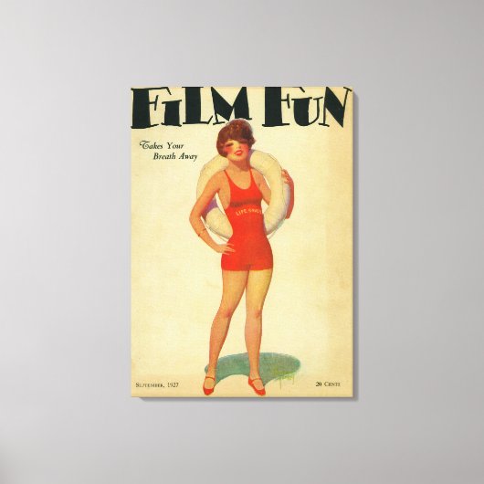 Toile Film Fun Magazine Cover 2 (Recto)