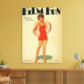 Toile Film Fun Magazine Cover 2 (Insitu(Salon))