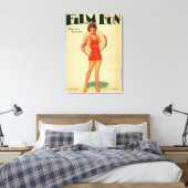 Toile Film Fun Magazine Cover 2 (Insitu(Chambre))