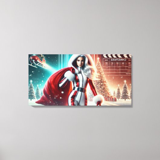 Toile film santagirl (Recto)