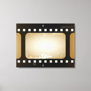 Toile Film vintage Film Film Film Film Strip Film Rôle