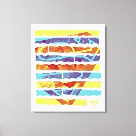 Toile Filmstrip Supergirl (Recto)