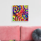 Toile Fils colorés (Insitu(Salon))