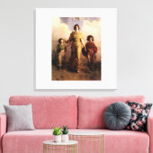 Toile fils de l'abbé Thayer une vierge (Insitu(Salon))