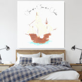 Toile Fils d'un fils de marin pirate (Insitu(Chambre))