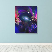 Toile Fin de l'existence (Insitu (Plancher de Bois))