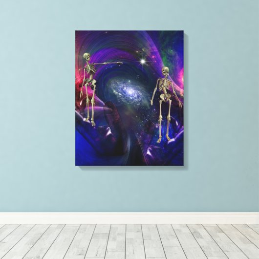 Toile Fin de l'existence (Insitu (Plancher de Bois))