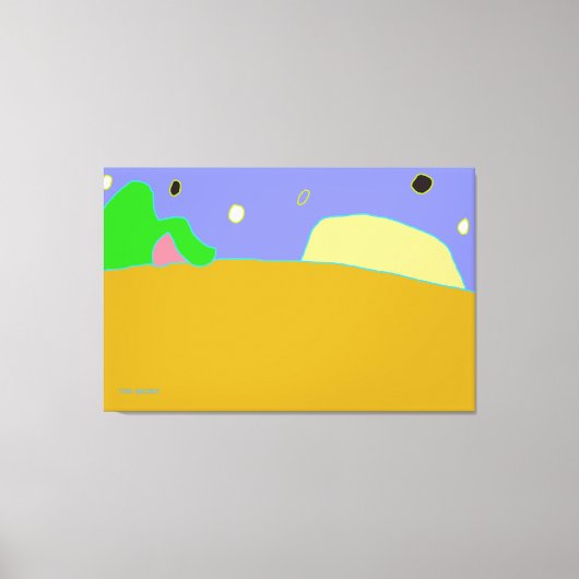 Toile Fin de l'horizon (Recto)