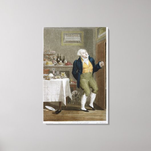 Toile Fin des Gastronomes (Recto)