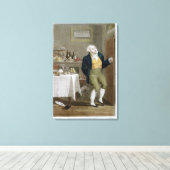 Toile Fin des Gastronomes (Insitu (Plancher de Bois))
