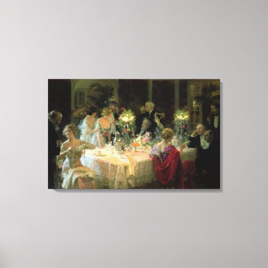 Toile Fin du dîner, 1913 (Recto)