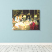 Toile Fin Du Dîner 1913 Par Jules Alexandre Grun (Insitu (Plancher de Bois))