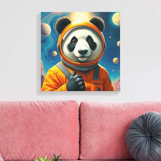 TOILE FIN DU MONDE-GRAND PANDA 3 (Insitu(Salon))