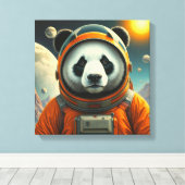 TOILE FIN DU MONDE - PANDA GÉANT (Insitu (Plancher de Bois))