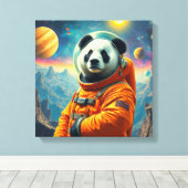 TOILE FIN DU MONDE - PANDA GÉANT 2 (Insitu (Plancher de Bois))