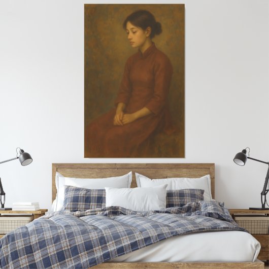 Toile Fine Art Portrait – Museum Collection (Insitu(Chambre))