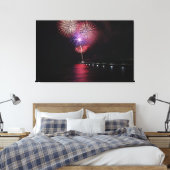 Toile Fire Works 3- Let Freedom Ring ! (Insitu(Chambre))