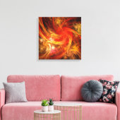 Toile Firestorm Nova Abstrait Art Quad Canvas Imprimer (Insitu(Salon))