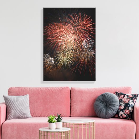 Toile Fireworks Imprimer 20 (Insitu(Salon))