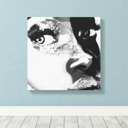 Toile First Glance at the Familiar (Insitu (Plancher de Bois))