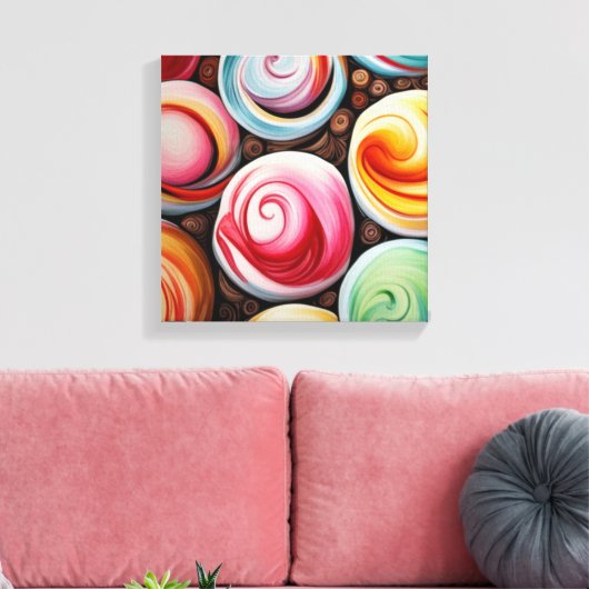 Toile Fissures crémeuses (Insitu(Salon))