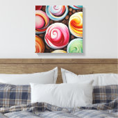 Toile Fissures crémeuses (Insitu(Chambre))