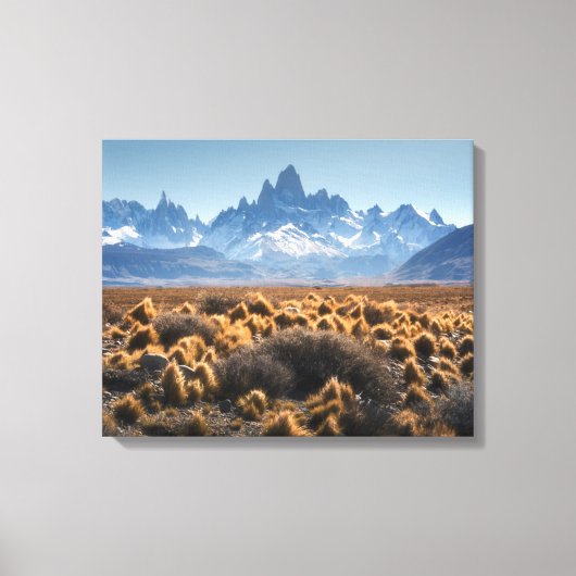 Toile Fitz Roy, Patagonie, Argentine (Recto)