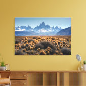 Toile Fitz Roy, Patagonie, Argentine (Insitu(Salon))