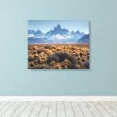 Toile Fitz Roy, Patagonie, Argentine (Insitu (Plancher de Bois))