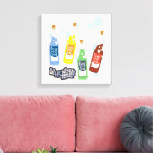Toile Fizzy Lifting Drink Graphic (Insitu(Salon))