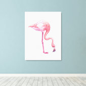 Toile Flamant rose (Insitu (Plancher de Bois))